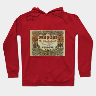 Eau de cologne vintage poster Hoodie